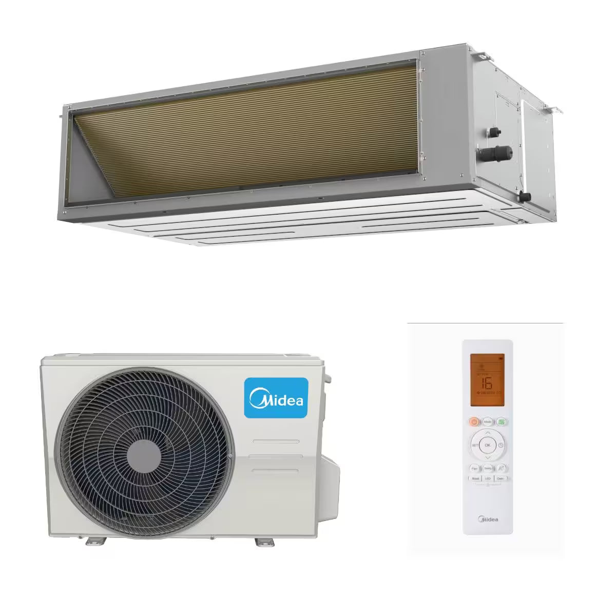 Midea Klimaanlage Kanalgeräte Set MTJ-24HWFNX 7kW